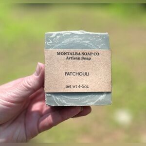 Hand crafted Artisan Soap, PATCHOULI ESSENTIAL OIL